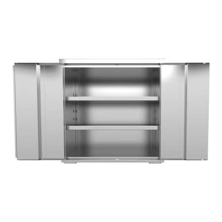 Jamco Stainless Steel Cabinet - Assembled 48"W x 24"D x 37"H KE248QQ